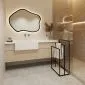 Wieszak na ręczniki JM-02 łazienkowy stojący | MIRAT. styl LOFT