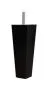 Fotel DRAWA 1 BL VELVET musztardowy/curry do salonu | MIRAT. w stylu GLAMOUR kolekcja