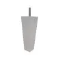 Fotel DRAWA 1 BL VELVET musztardowy/curry do salonu | MIRAT. w stylu GLAMOUR kolekcja