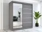 Szafa przesuwna MODUO COMFORT 3 180 antracyt z lustrem | MIRAT. kolekcja MODUO COMFORT