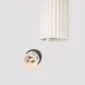 Lampa wisząca KARBON 1 beżowy | sklep MIRAT kolekcja karbon