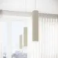 Lampa wisząca KARBON 3L beżowy | sklep MIRAT  kolekcja karbon