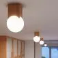 Plafon SOLIS naturalne drewno | sklep MIRAT kolekcja solis