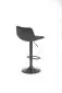 Hoker H-95 szary tapicerowany aksamitem z oparciem | MIRAT. w stylu GLAMOUR kolekcja