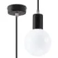 Lampa wisząca EDISON czarna | sklep MIRAT kolekcja edison