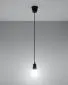 Lampa wisząca DIEGO 1 czarna | sklep MIRAT kolekcja diego