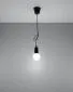 Lampa wisząca DIEGO 1 czarna | sklep MIRAT kolekcja diego