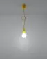 Lampa wisząca DIEGO 1 żółta | sklep MIRAT kolekcja diego
