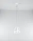 Lampa wisząca DIEGO 3 biała | sklep MIRAT kolekcja diego