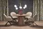 Stół okrągły HENDERSON 136x136 orzech I sklep meblowy MIRAT. styl LOFT
