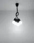 Lampa wisząca DIEGO 5 czarna | sklep MIRAT kolekcja diego