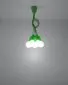 Lampa wisząca DIEGO 5 zielony | sklep MIRAT  kolekcja diego