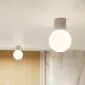 Plafon HALO taupe IP44 | sklep MIRAT kolekcja halo