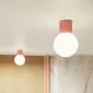 Plafon HALO brzoskwiniowy IP44 | sklep MIRAT kolekcja halo