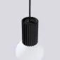 Lampa wisząca HALO 1 czarna | sklep MIRAT kolekcja halo