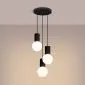Lampa wisząca HALO 3P czarna | sklep MIRAT  kolekcja halo
