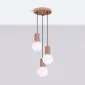 Lampa wisząca HALO 3P mocca | sklep MIRAT kolekcja halo