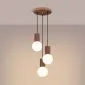 Lampa wisząca HALO 3P mocca | sklep MIRAT kolekcja halo