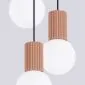 Lampa wisząca HALO 3P mocca | sklep MIRAT kolekcja halo