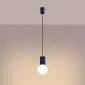 Lampa wisząca HALO 1 ultramaryna | sklep MIRAT kolekcja halo