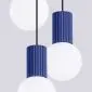 Lampa wisząca HALO 3P ultramaryna | sklep MIRAT  kolekcja halo
