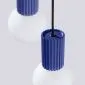 Lampa wisząca HALO 3P ultramaryna | sklep MIRAT  kolekcja halo