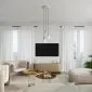 Lampa wisząca HALO 3P taupe | sklep MIRAT kolekcja halo