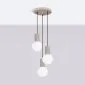Lampa wisząca HALO 3P taupe | sklep MIRAT kolekcja halo