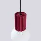 Lampa wisząca HALO 1 burgund | sklep MIRAT kolekcja halo
