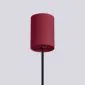 Lampa wisząca HALO 1 burgund | sklep MIRAT kolekcja halo
