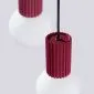 Lampa wisząca HALO 3P burgund | sklep MIRAT kolekcja halo