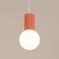 Lampa wisząca HALO 1 brzoskwiniowa | sklep MIRAT kolekcja halo