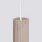 Lampa wisząca KARBON 1 taupe | sklep MIRAT kolekcja karbon
