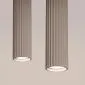 Lampa wisząca KARBON 2 taupe | sklep MIRAT  kolekcja karbon