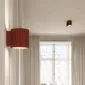 Plafon AURA 1 ochra czerwona GU10 | sklep MIRAT kolekcja aura