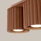 Plafon AURA 2 mocca GU10 | sklep MIRAT kolekcja aura