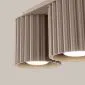 Plafon AURA 2 taupe GU10 | sklep MIRAT kolekcja aura