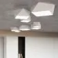 Plafon HEXA 25 biały | sklep MIRAT kolekcja hexa