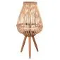Lampion MASAYA ogrodowy naturalny 15x11x61 cm |MIRAT