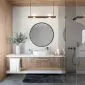Lustro łazienkowe ZIRCON STANDARD 100 dekoracyjne | MIRAT. w stylu kolekcja ZIRCON