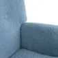 Fotel MOSS w tkaninie TEDDY BOUCLÉ na drewnianych nogach | MIRAT styl SKANDYNAWSKI