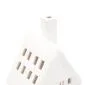 Lampion COZY HOME domek z ledem 7,6x5,8x14,8cm |MIRAT