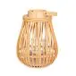 Lampion GARNITTO pleciony naturalny 10,5x30 cm | MIRAT