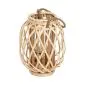 Lampion LAGGE pleciony naturalny 30 cm | MIRAT