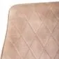 Krzesło tapicerowane SATORI beżowe w stylu loftowym | MIRAT styl LOFT