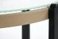 Stolik kawowy KAMALA S 53cm dąb naturalny/czarny loftowy I sklep meblowy MIRAT. styl LOFT
