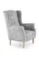Fotel uszak HERMES szary tapicerowany I sklep meblowy MIRAT.