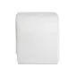 Pufa HUGILL w tkaninie TEDDY 40x40x40 cm ecru | MIRAT