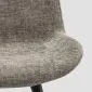 Krzesło SILLA na czarnym stelażu | MIRAT styl LOFT