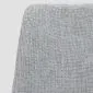 Krzesło tapicerowane SILLA z czarnymi nogami | MIRAT styl LOFT